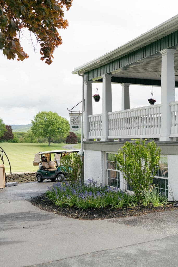 the porch at the country club of pittsfield